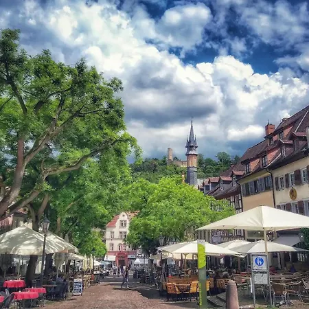 Apartamento Mit Terrasse Im Grünen Mit Sauna Nahe Altstadt Weinheim