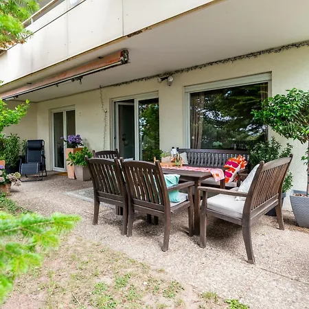 Apartamento Mit Terrasse Im Grünen Mit Sauna Nahe Altstadt Weinheim